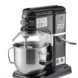 BATIDORA DE PIE PLANETARIA NEGRA 8 QT 110V, 4/5 HP AVANTCO  MIX8GBK