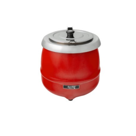 CALENTADOR REDONDO DE ACERO INOX 120V, 400W AVANTCO  S30RD